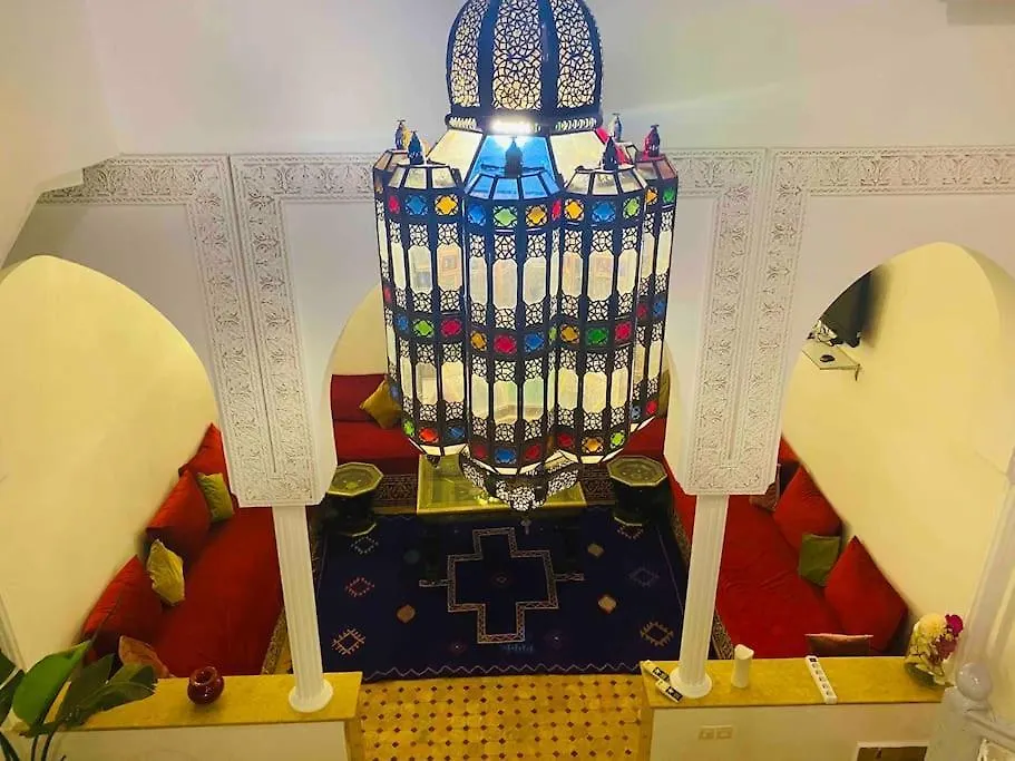 Jolie Petit Riyad Avec Piscine Belle Terrasse Wifi مراكش 0*,  المغرب