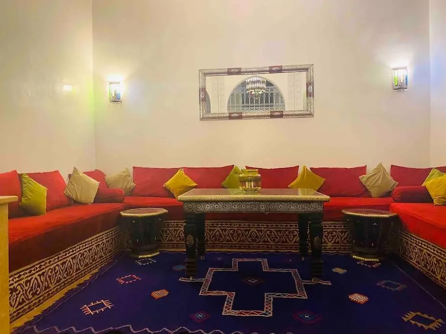 بيت للعطل Jolie Petit Riyad Avec Piscine Belle Terrasse Wifi مراكش المغرب