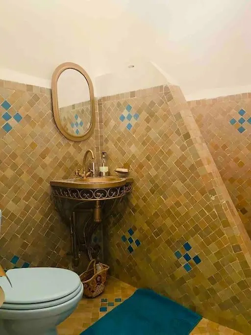 Jolie Petit Riyad Avec Piscine Belle Terrasse Wifi مراكش 0*,